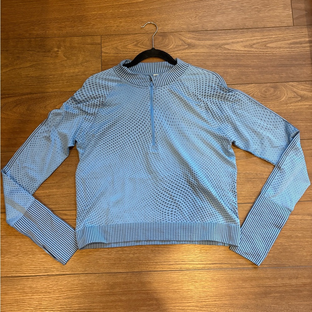 Lululemon Rest Less Cropped Half Zip - Picture 5 of 11